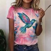 Trendy Summer Tops with 3D Effect in G66Z786 Size for Women - Himpall